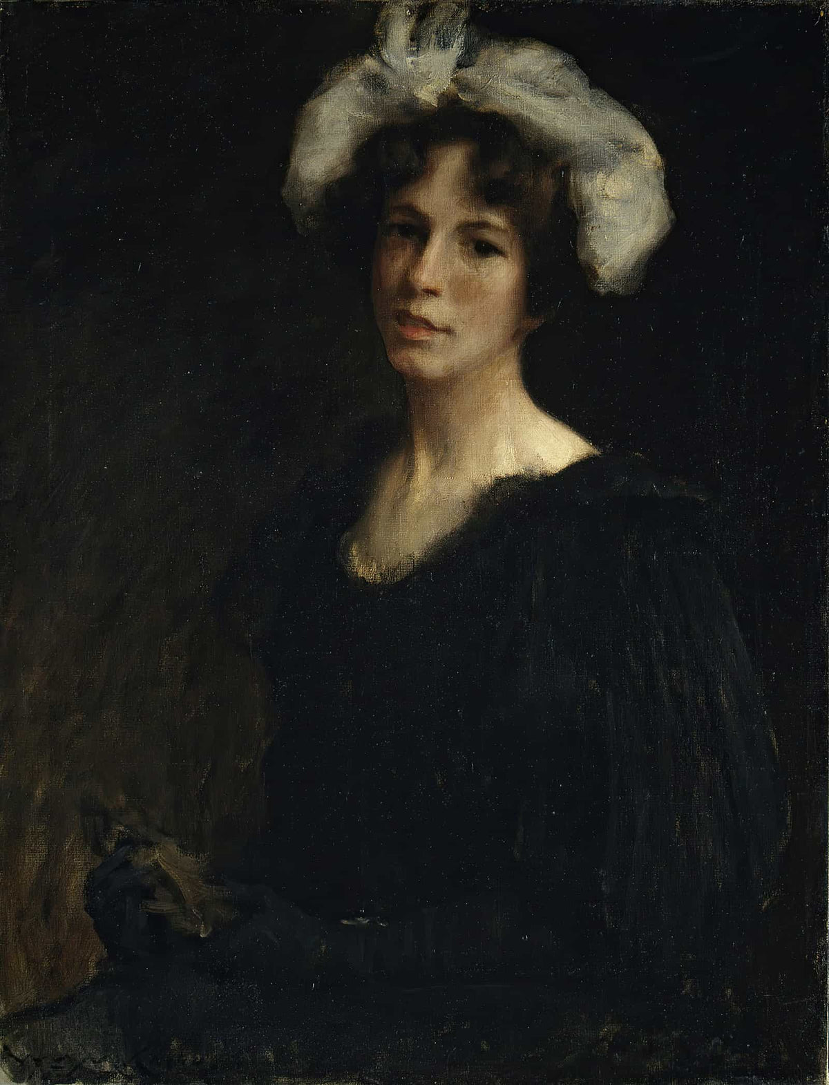 Bessie Potter by William Merritt Chase