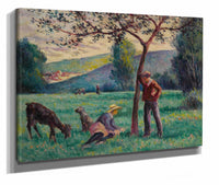 Bessy Cur Cure Paysage Au Pommier by Maximilien Luce