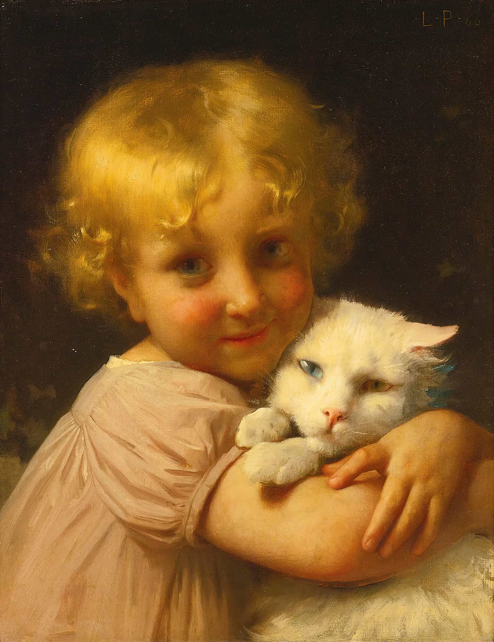 Best Friends by Leon Jean Basile Perrault