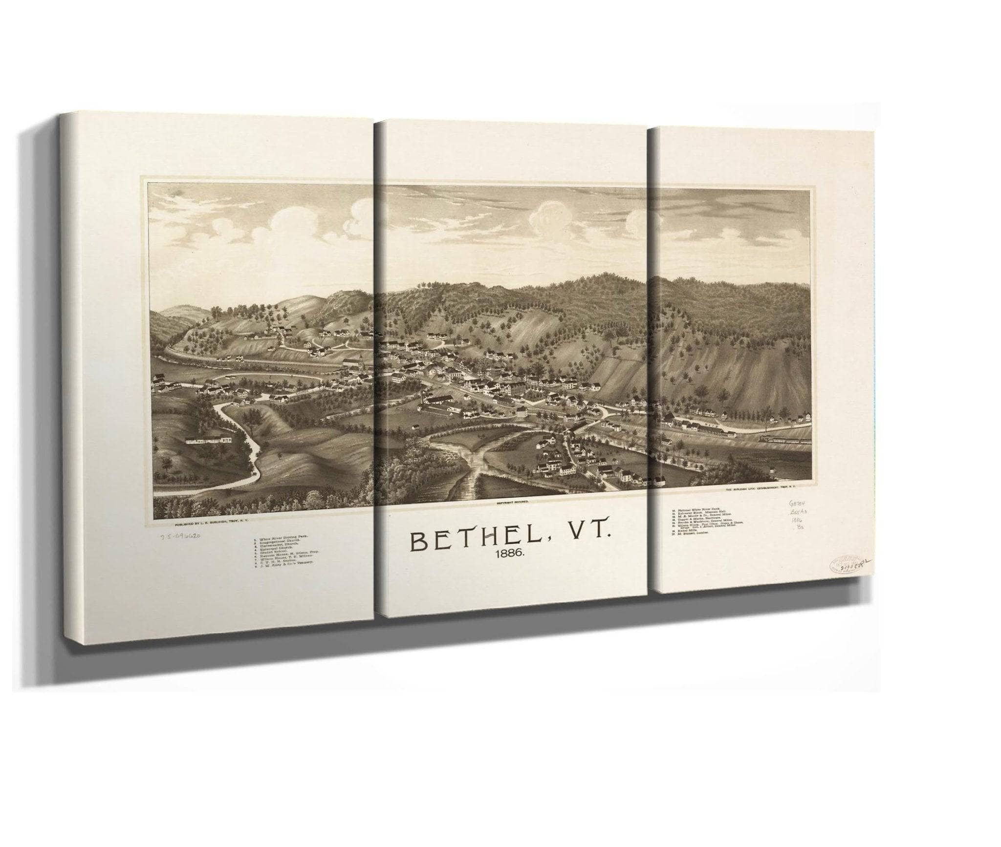 Bethel Vt 1886  State Of Vermont