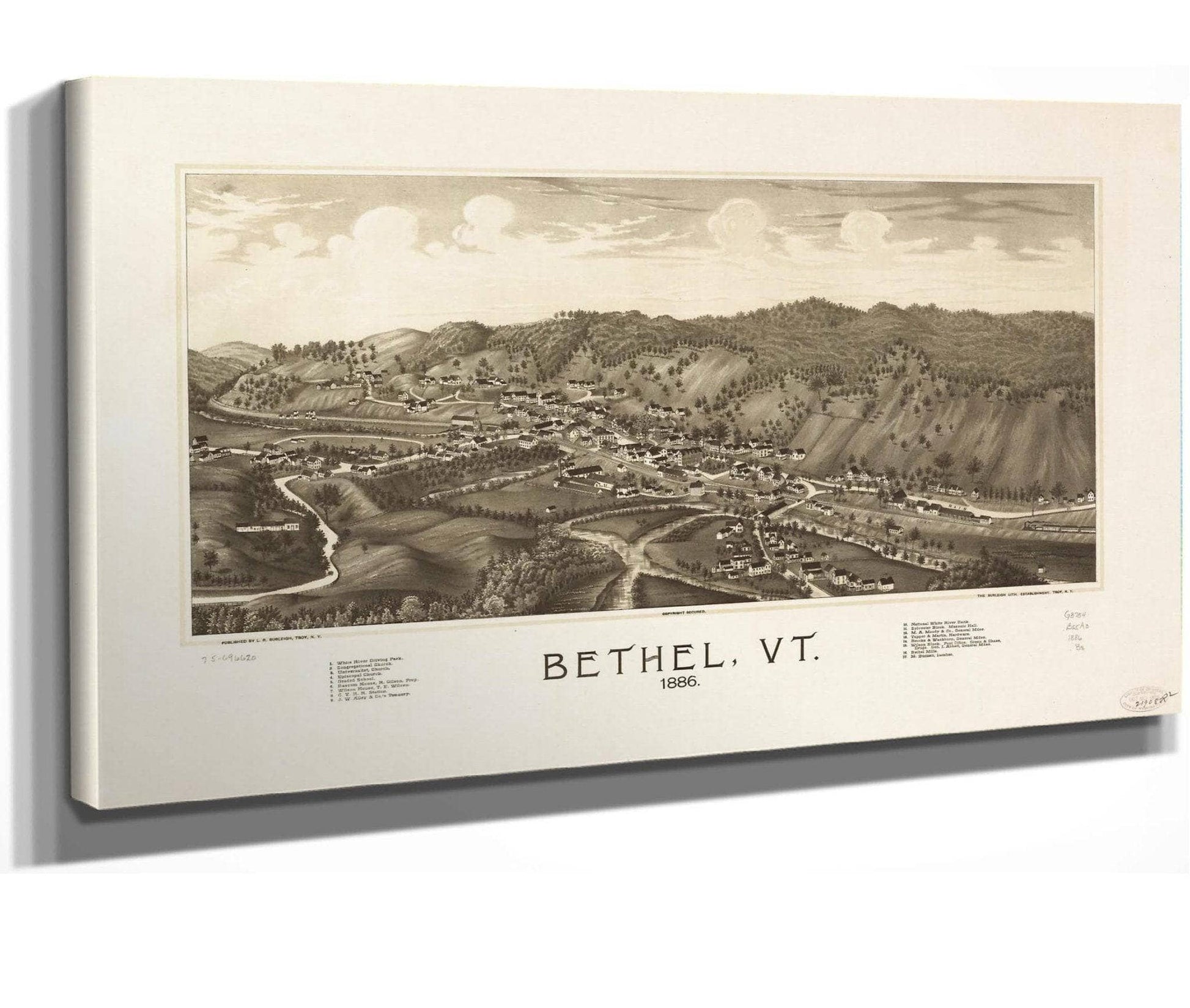 Bethel Vt 1886  State Of Vermont