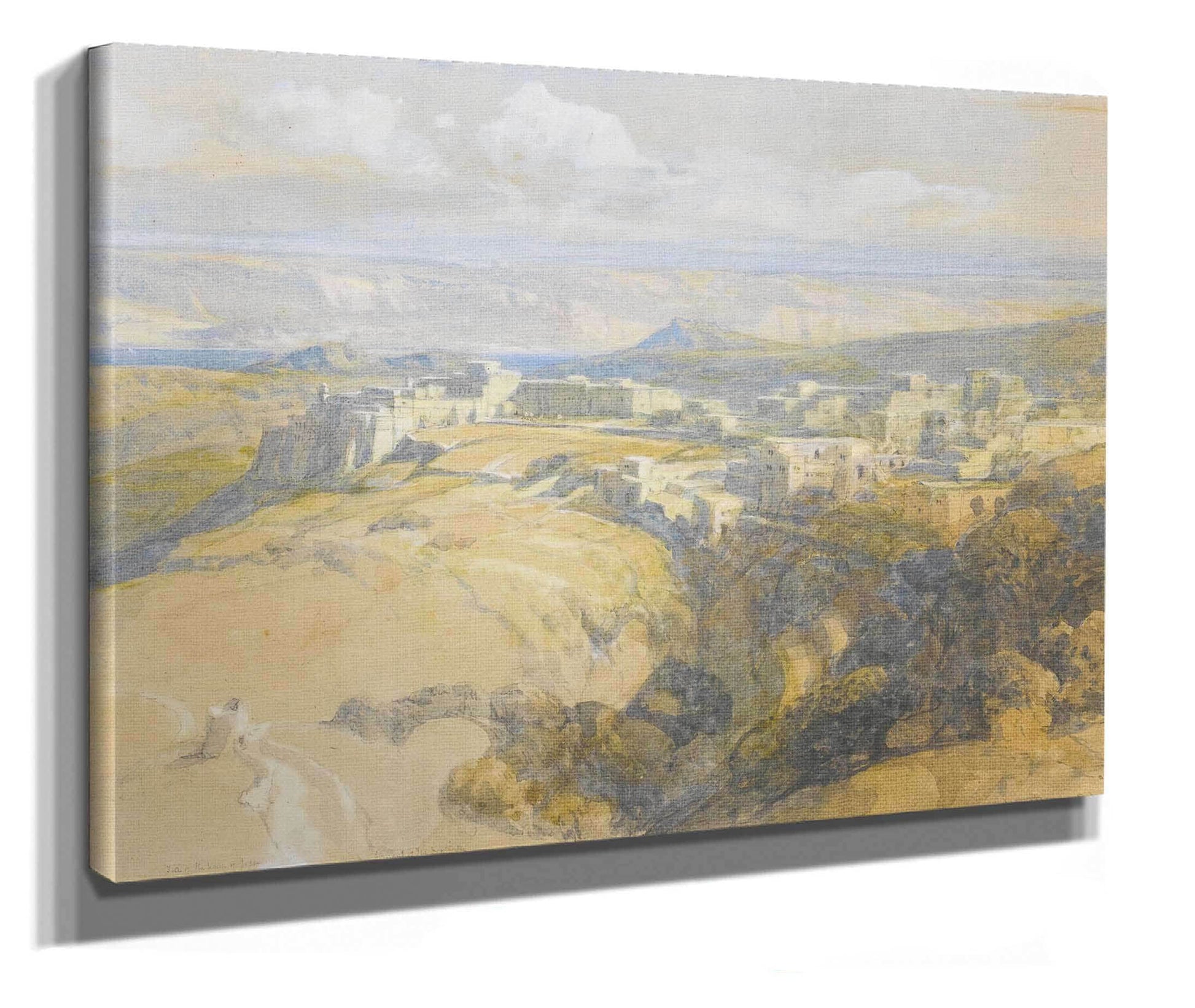 Bethlehem Looking Towards The Dead Sea by David Roberts
