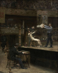 Between Rounds From Until by Thomas Eakins