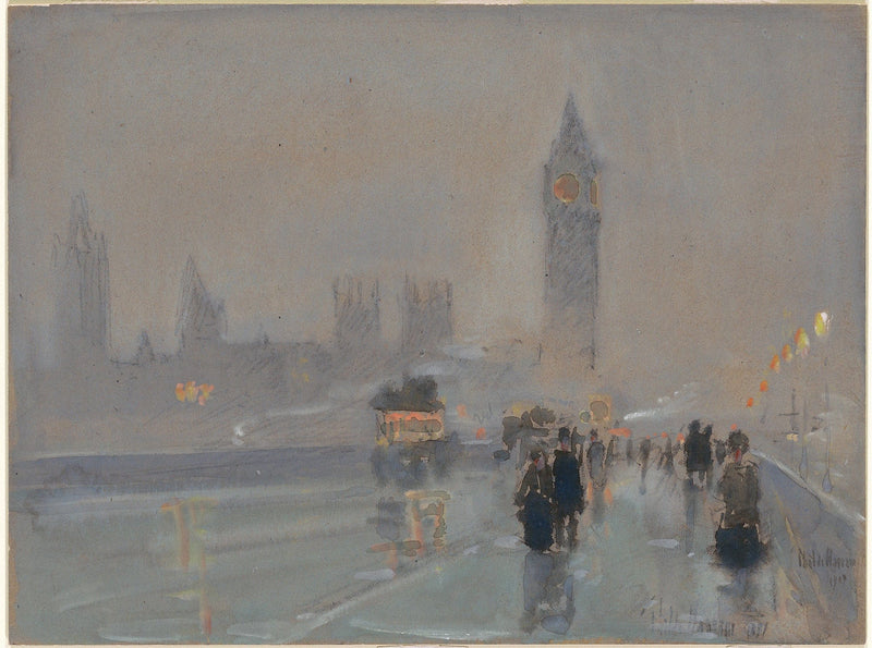 Big Ben by Childe Hassam