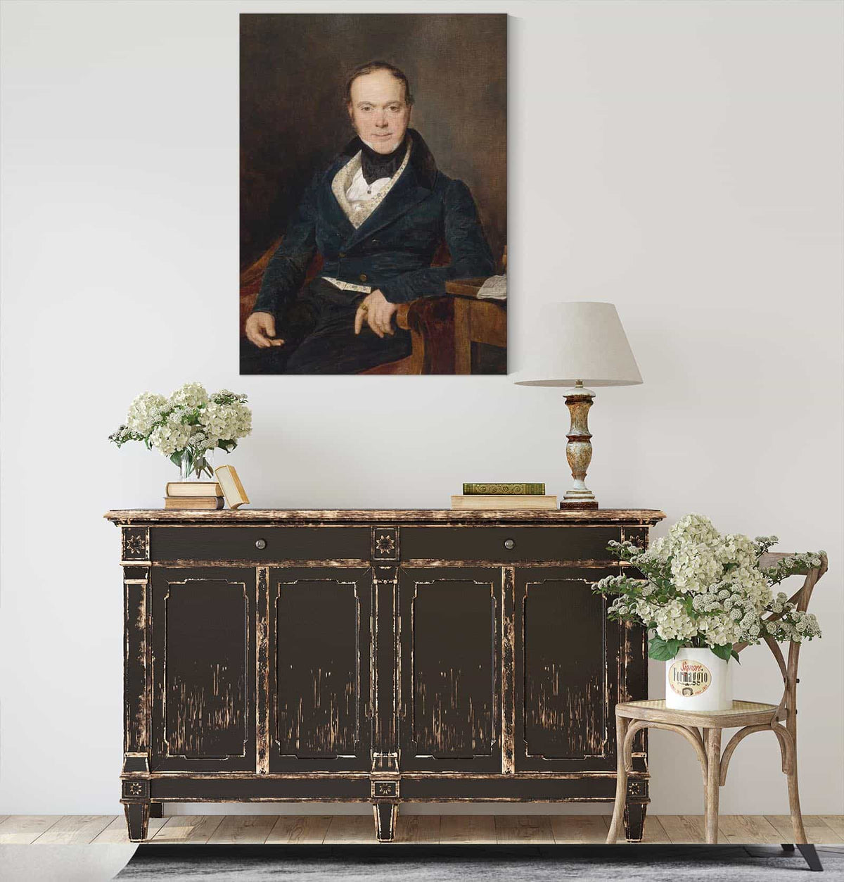 Bildnis August Walter by Ferdinand Georg Waldmuller