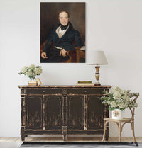 Bildnis August Walter by Ferdinand Georg Waldmuller