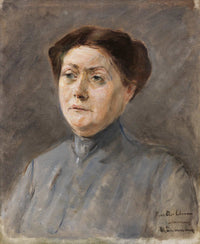 Bildnis Der Schauspielerin Else Lehmann by Max Liebermann