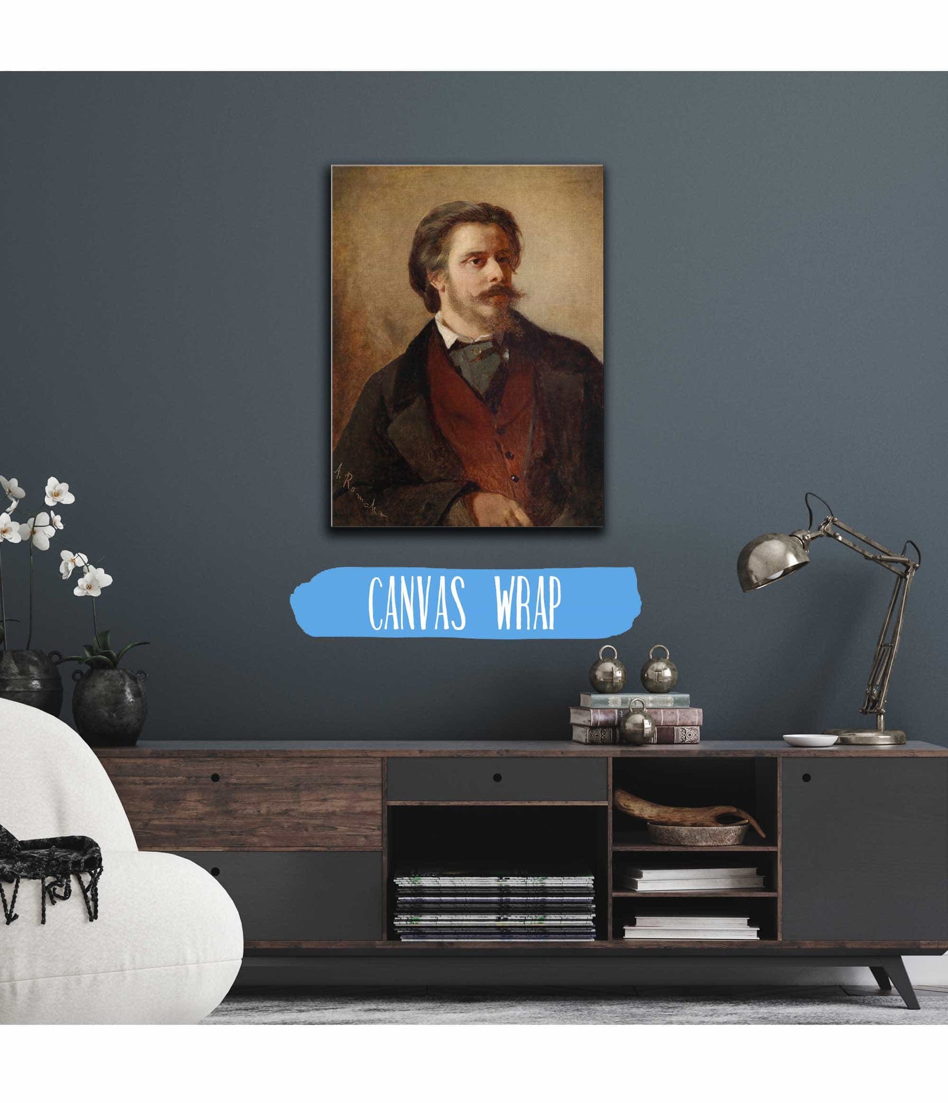 Bildnis Des Malers Berthold Winder by Anton Romako