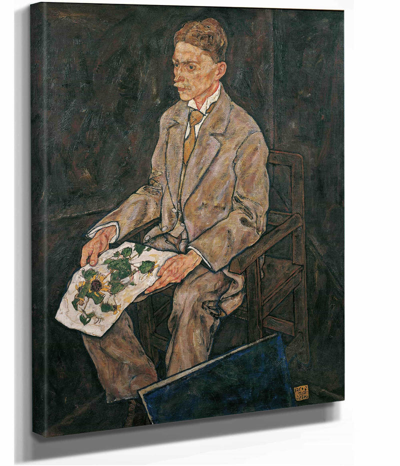 Bildnis Dr Franz Martin Haberditzl by Egon Schiele