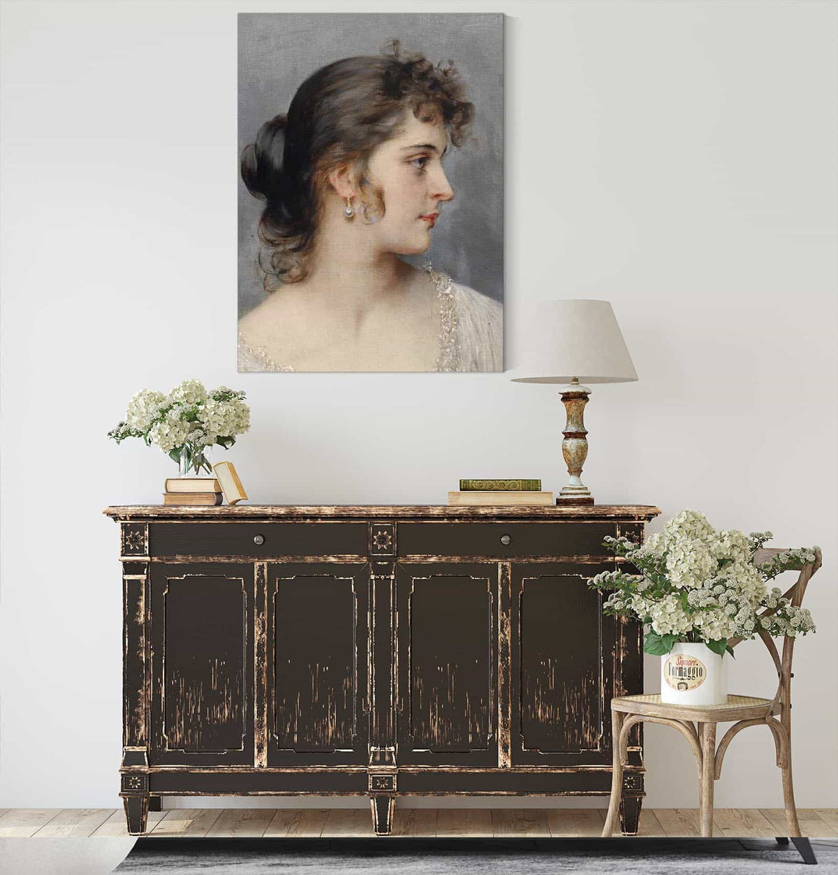 Bildnis Einer Dame by Eugen Von Blaas