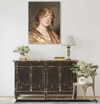 Bildnis Einer Jungen Italienerin by Eugen Von Blaas