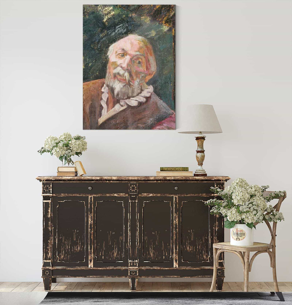 Bildnis Eines Alten Mannes by Walther Gamerith