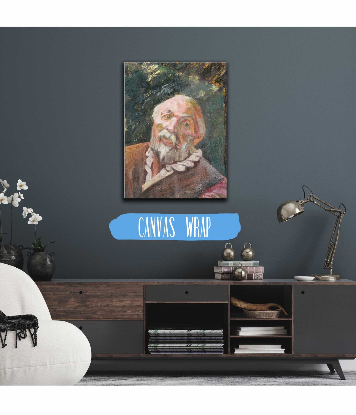 Bildnis Eines Alten Mannes by Walther Gamerith