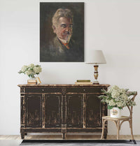 Bildnis Leopold Czihaczek by Egon Schiele