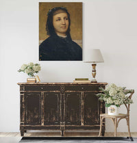 Bildnis Margaretha Antoinette Mahly Schermar by Arnold Bocklin