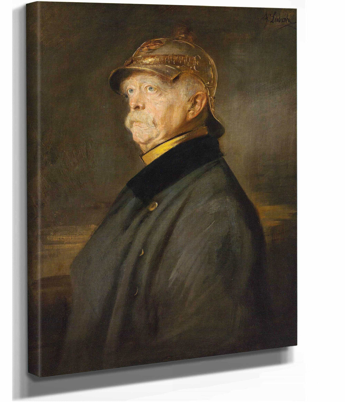 Bildnis Otto Von Bismarck by Franz Von Lenbach