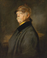 Bildnis Otto Von Bismarck by Franz Von Lenbach