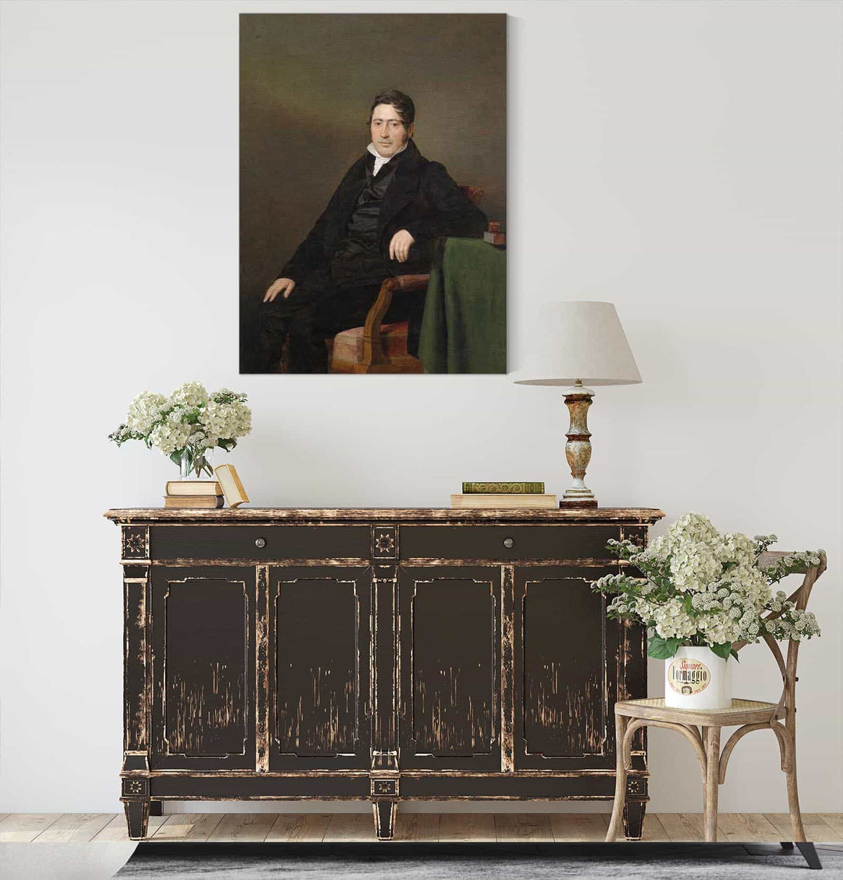 Bildnis Sigmund Caspar Fischer by Ferdinand Georg Waldmuller