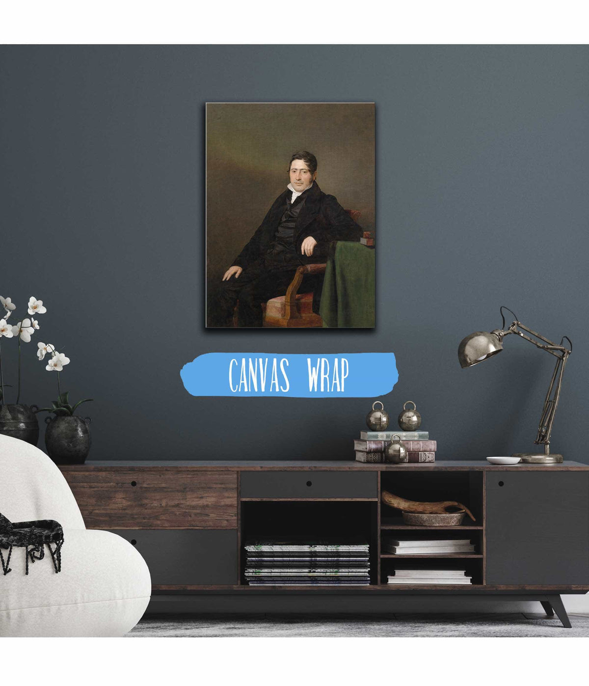 Bildnis Sigmund Caspar Fischer by Ferdinand Georg Waldmuller