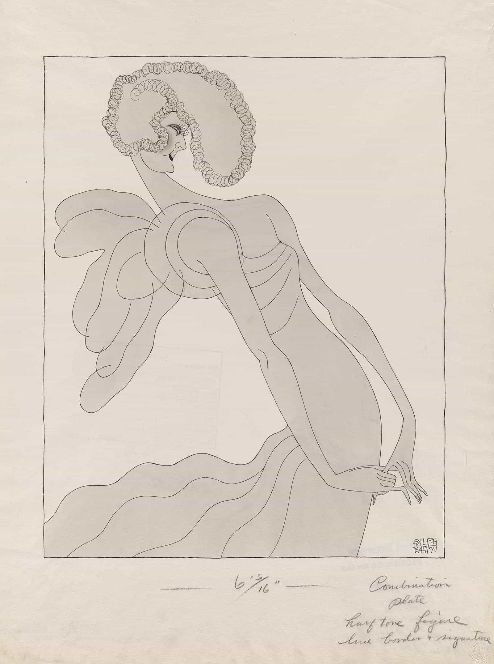 Billie Burke by Ralph Barton