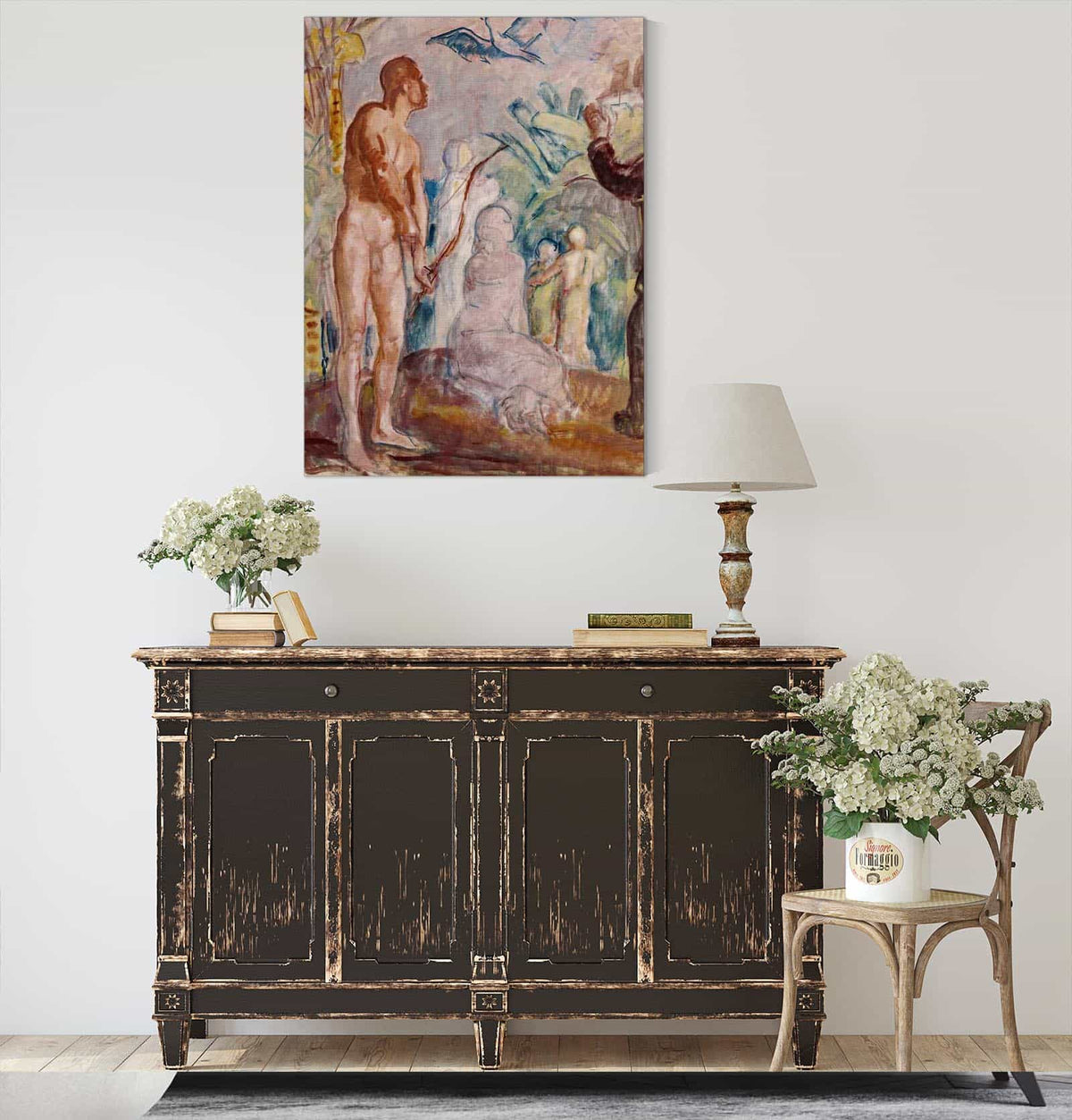 Bird Of Paradise Sketch by Magnus Enckell