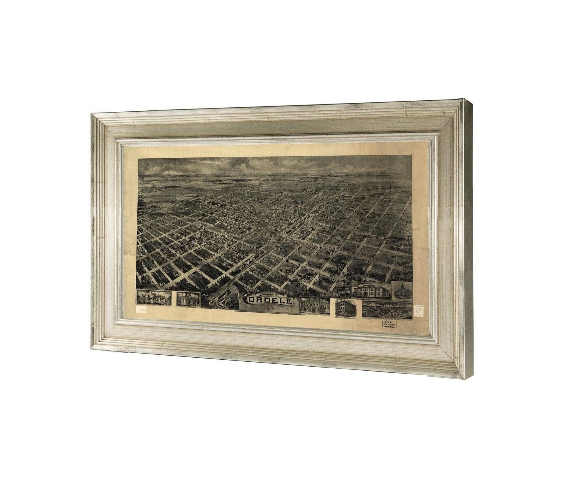 Birds Eye View Cordele Georgia 1908  State Of Georgia