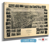 Birds Eye View Of Mountain Lake Park Garrett Co Maryland 1906 State of Maryland