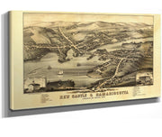 Birds Eye View Of The Villages Of New Castle