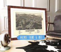 Birds Eye View Of Whitefield Coos County Nh 1883 State of New Hampshire