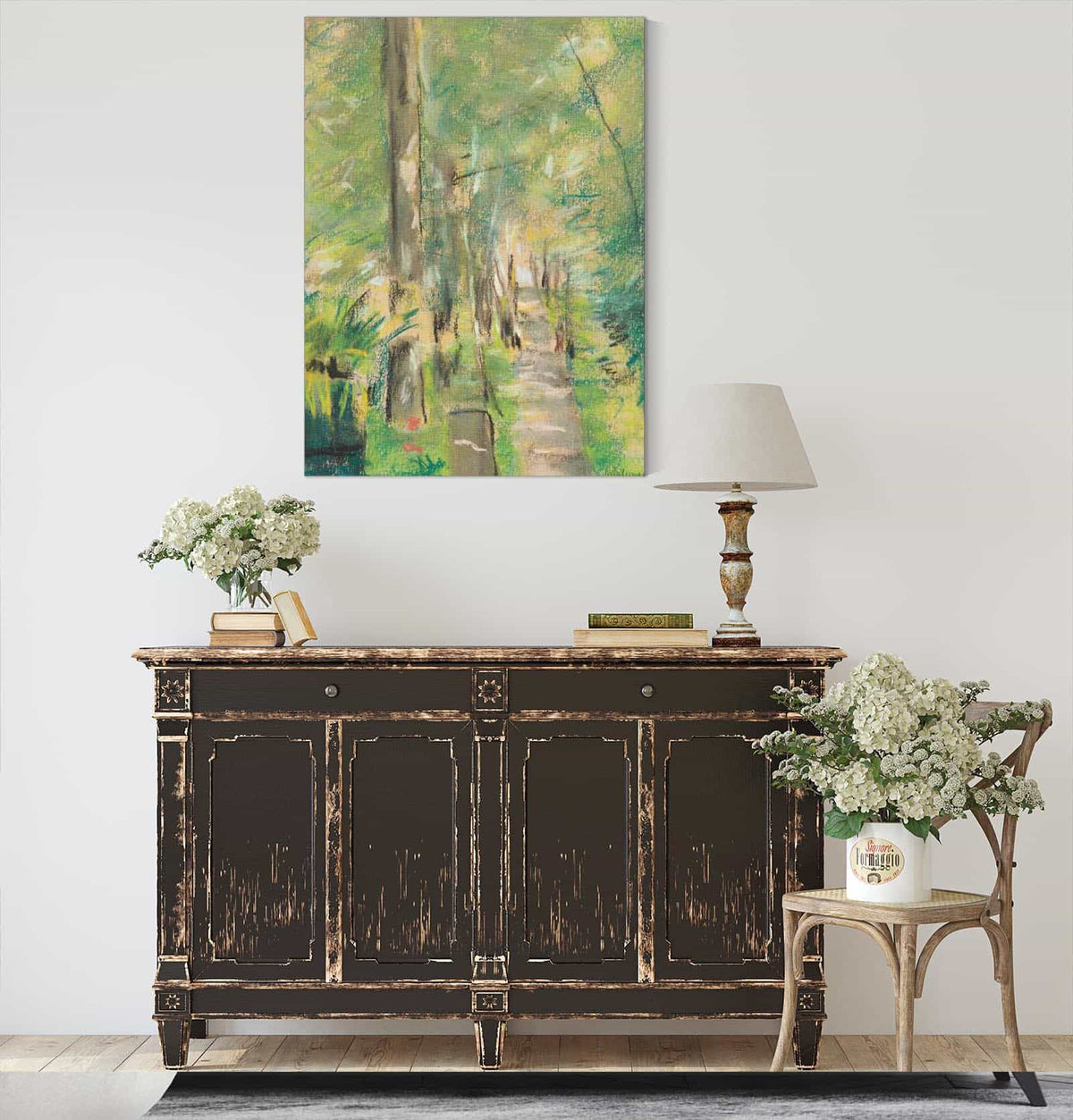 Birkenallee Im Wannseegarten by Max Liebermann