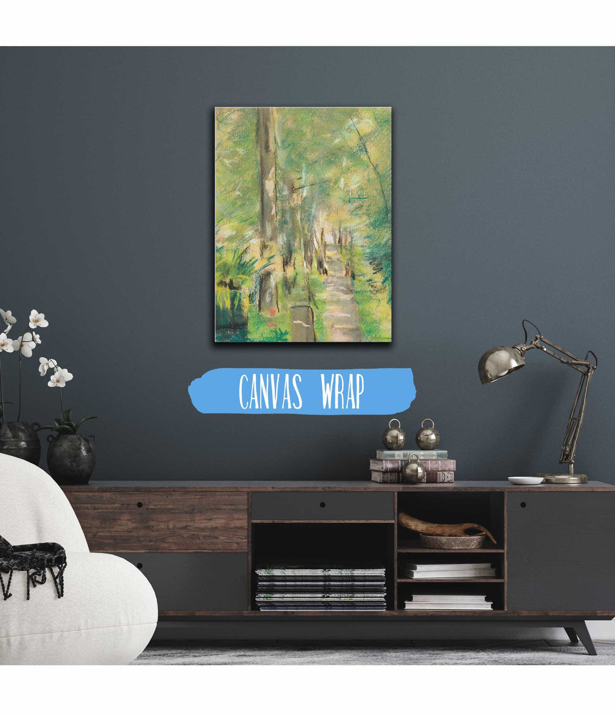 Birkenallee Im Wannseegarten by Max Liebermann