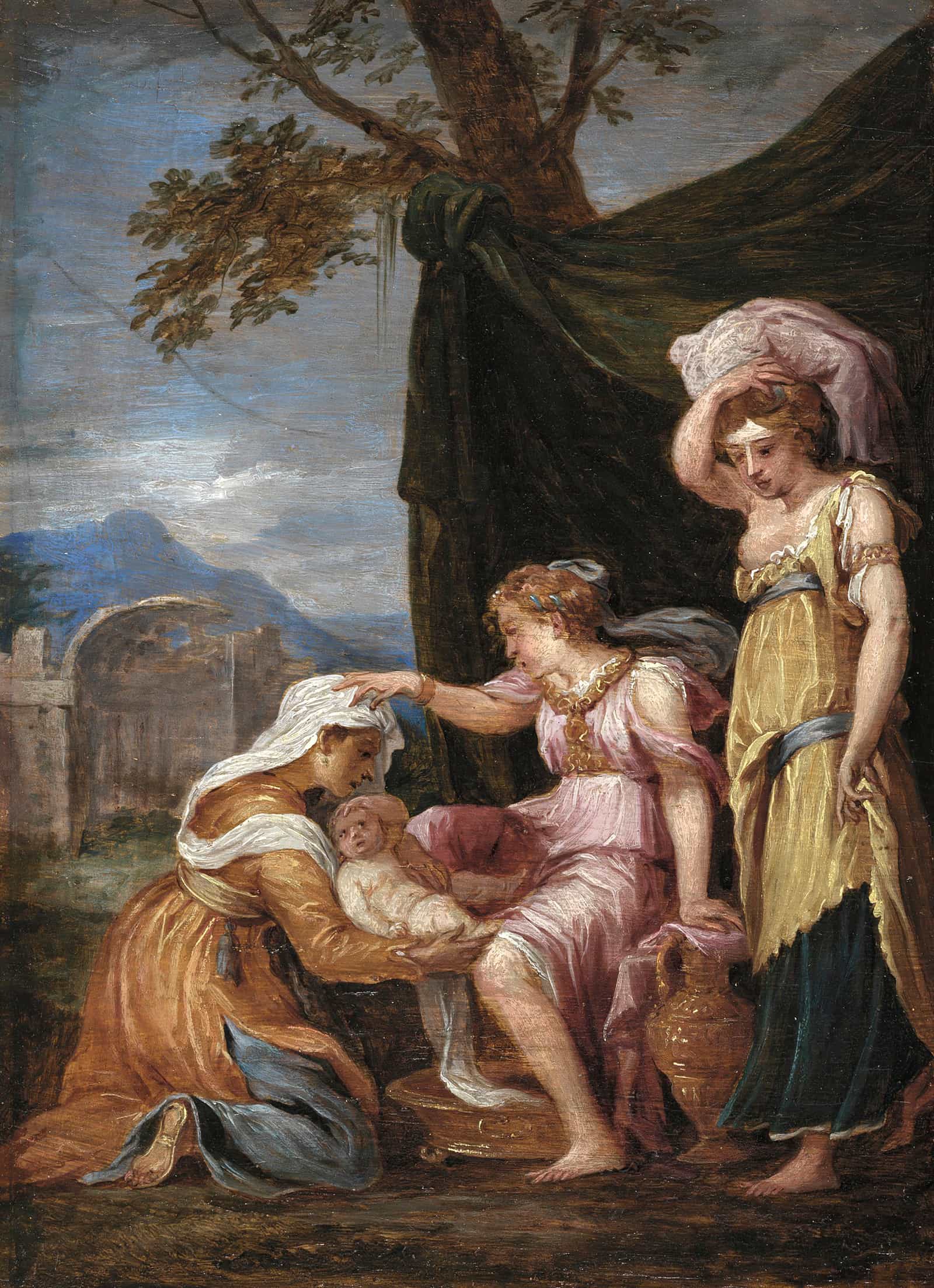Birth Of Jupiter Between And by David Teniers The Younger