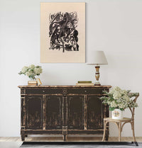 Birth Of The Wolves by Franz Marc