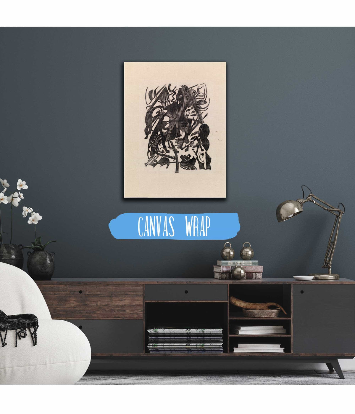 Birth Of The Wolves by Franz Marc