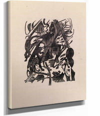 Birth Of The Wolves by Franz Marc