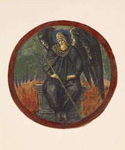 Black Archangel by Sir Edward Coley Burne Jones