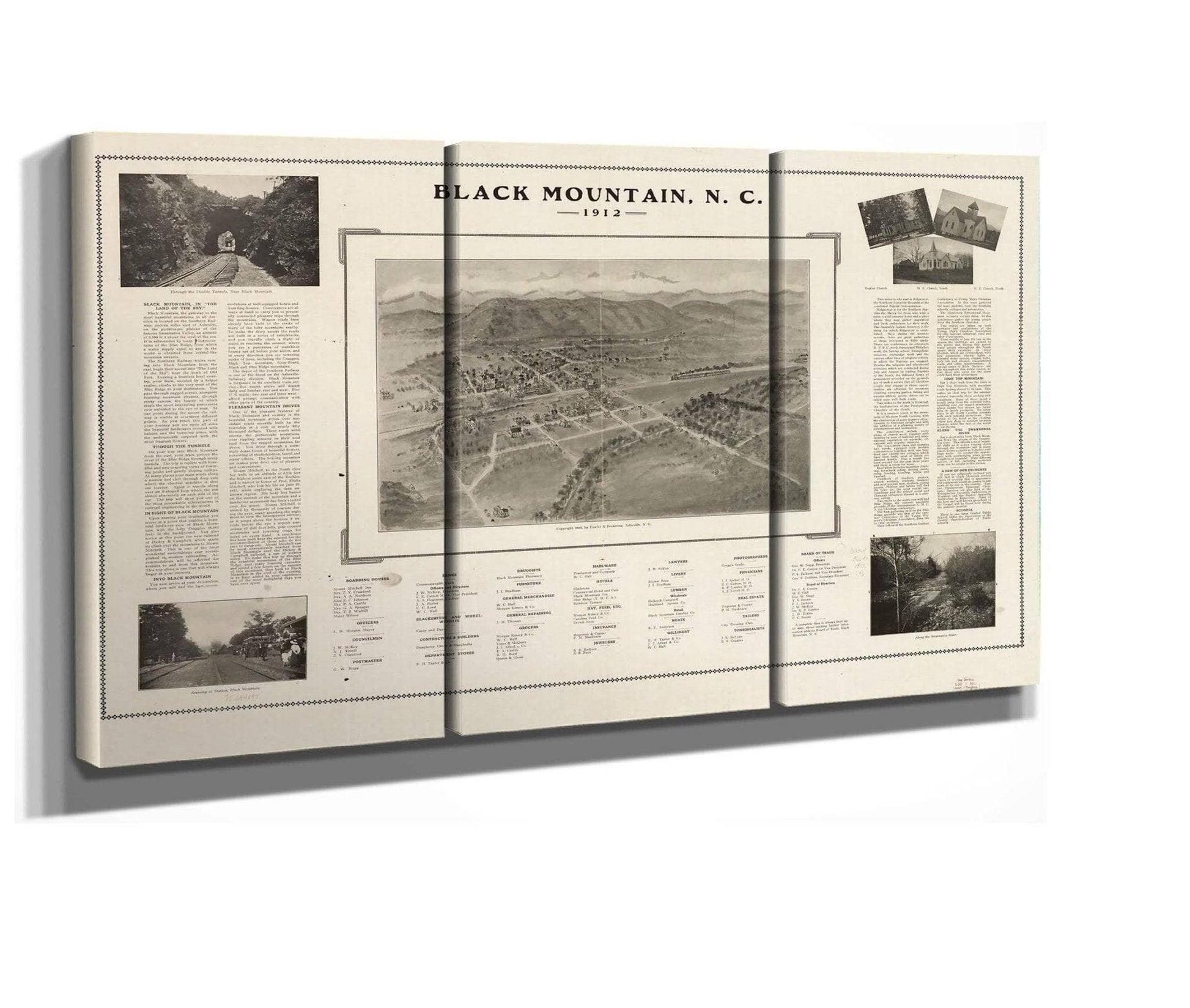 Black Mountain Nc 1912  State Of North Carolina
