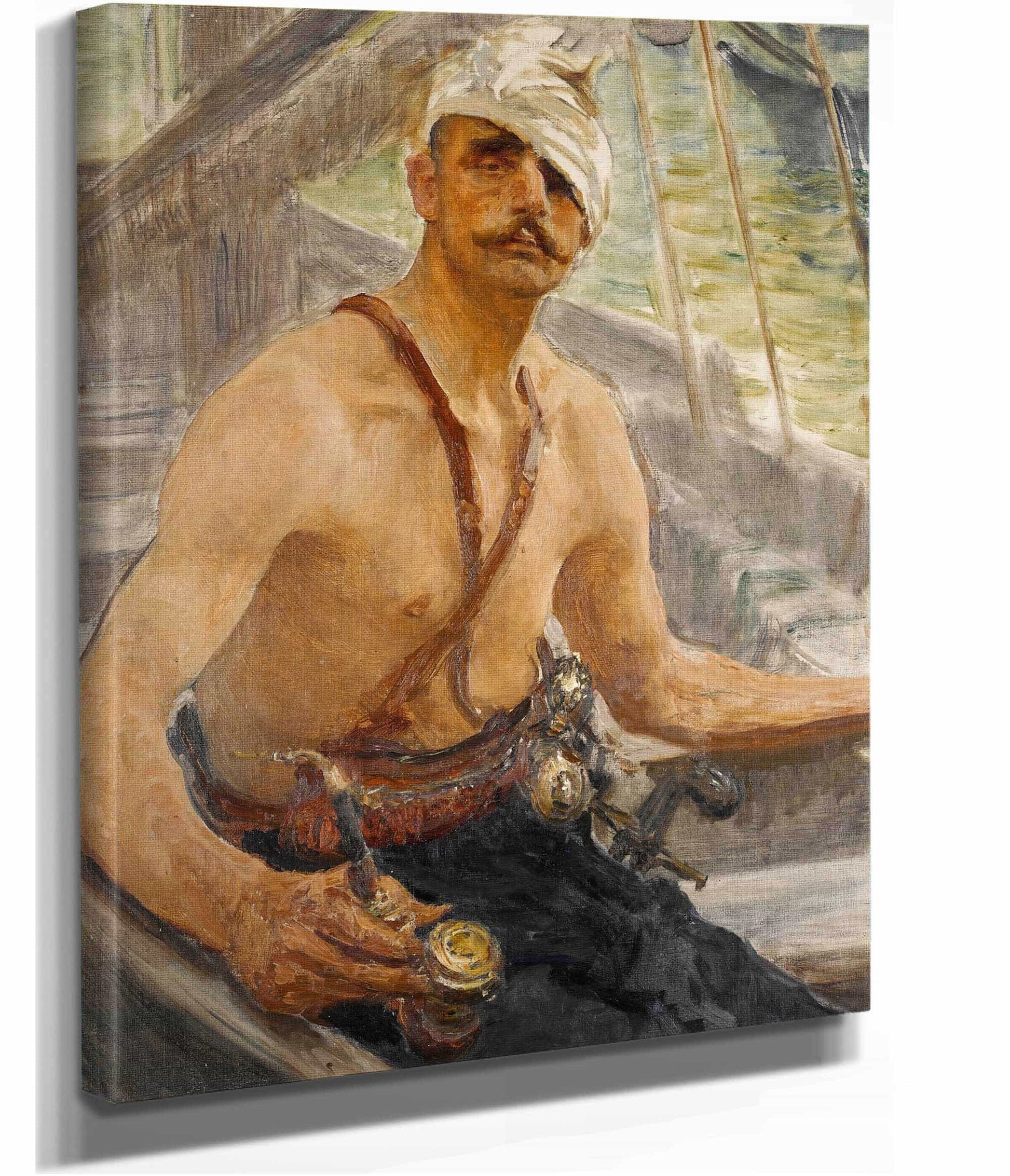 Black Sea Cossack by Ilya Efimovich Repin