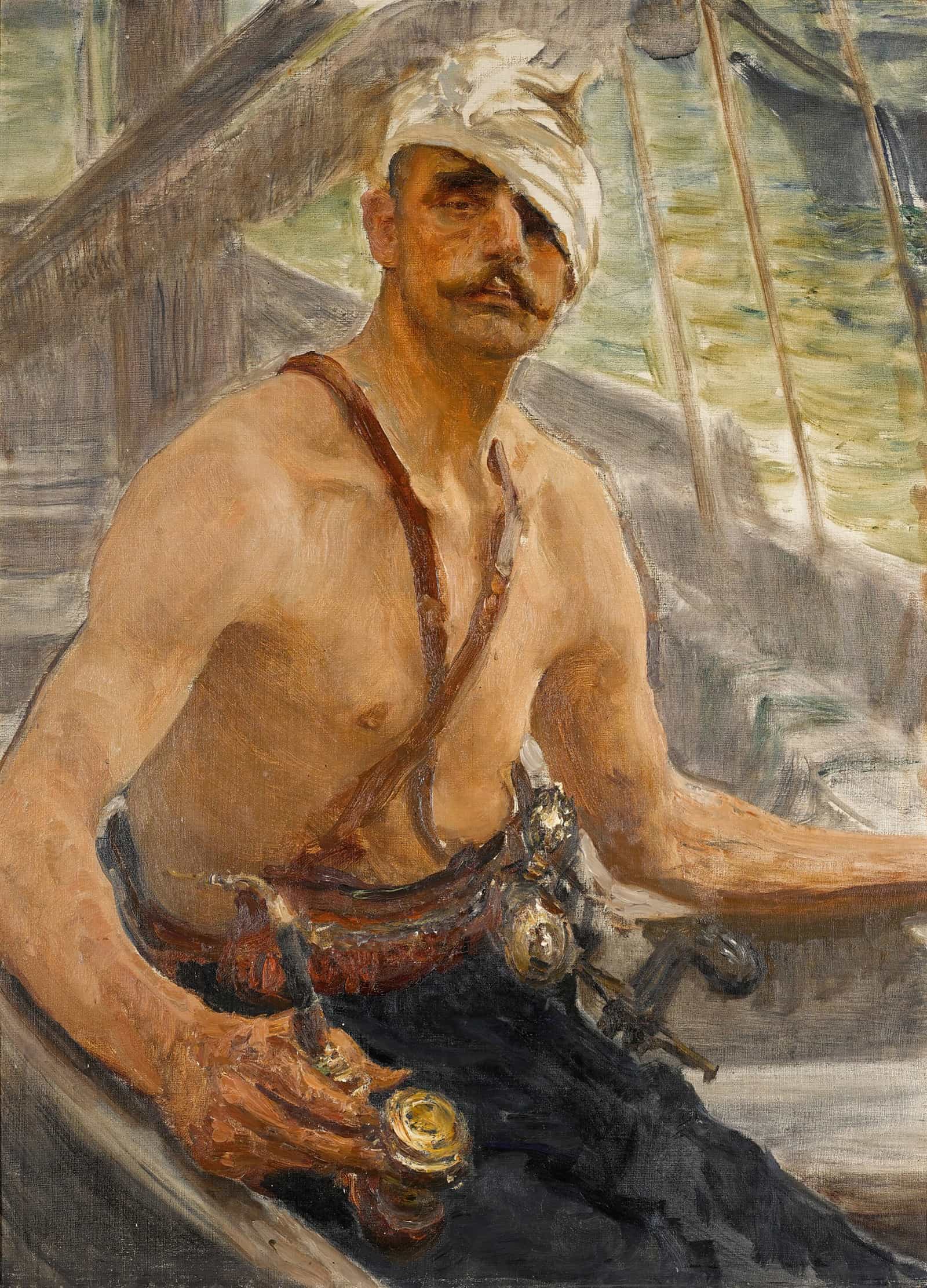 Black Sea Cossack by Ilya Efimovich Repin