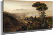 Blick Auf Den Vesuv by Oswald Achenbach