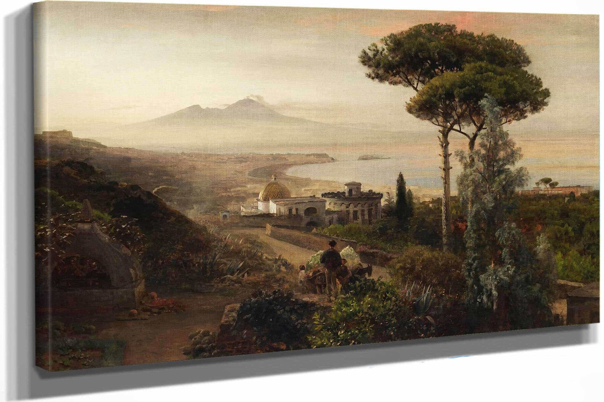 Blick Auf Den Vesuv by Oswald Achenbach