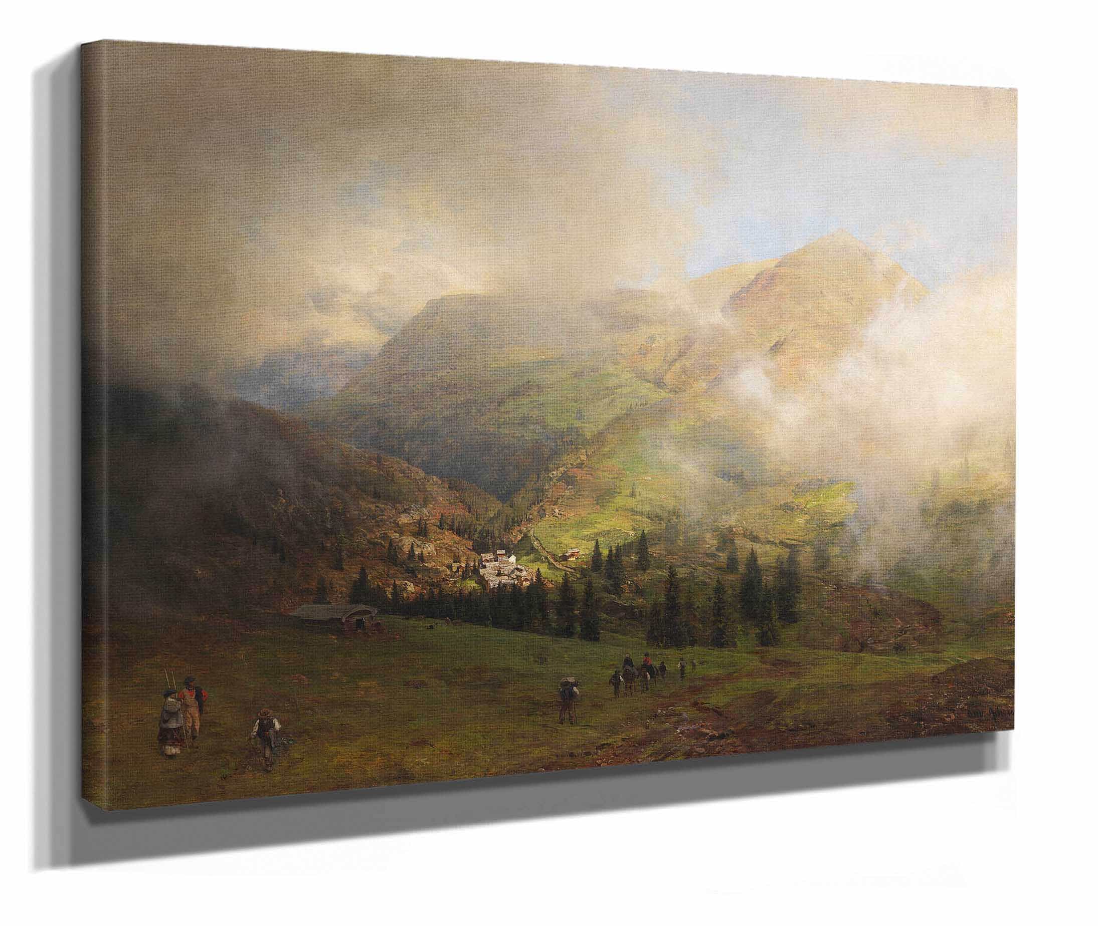 Blick Auf Die Rigi by Oswald Achenbach