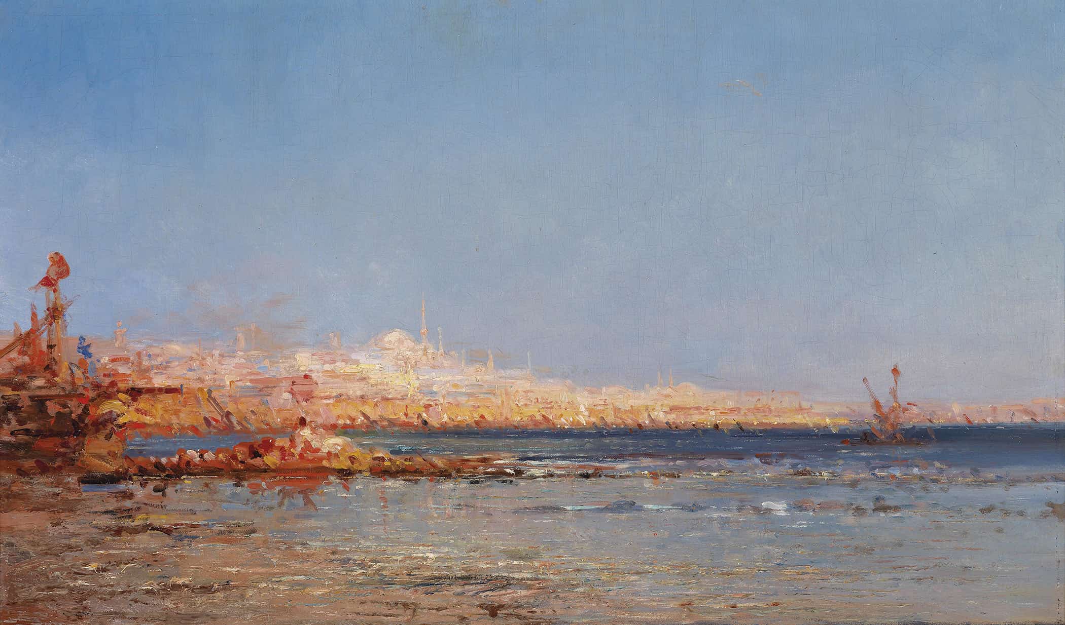 Blick Auf Konstantinopel by Felix Ziem