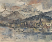 Blick Auf Luzern View Of Lucerne by Lovis Corinth
