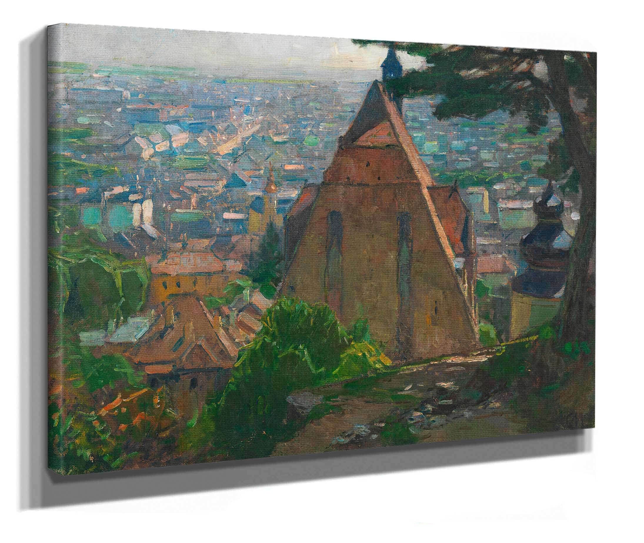 Blick Auf Modling by Carl Moll