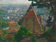 Blick Auf Modling by Carl Moll