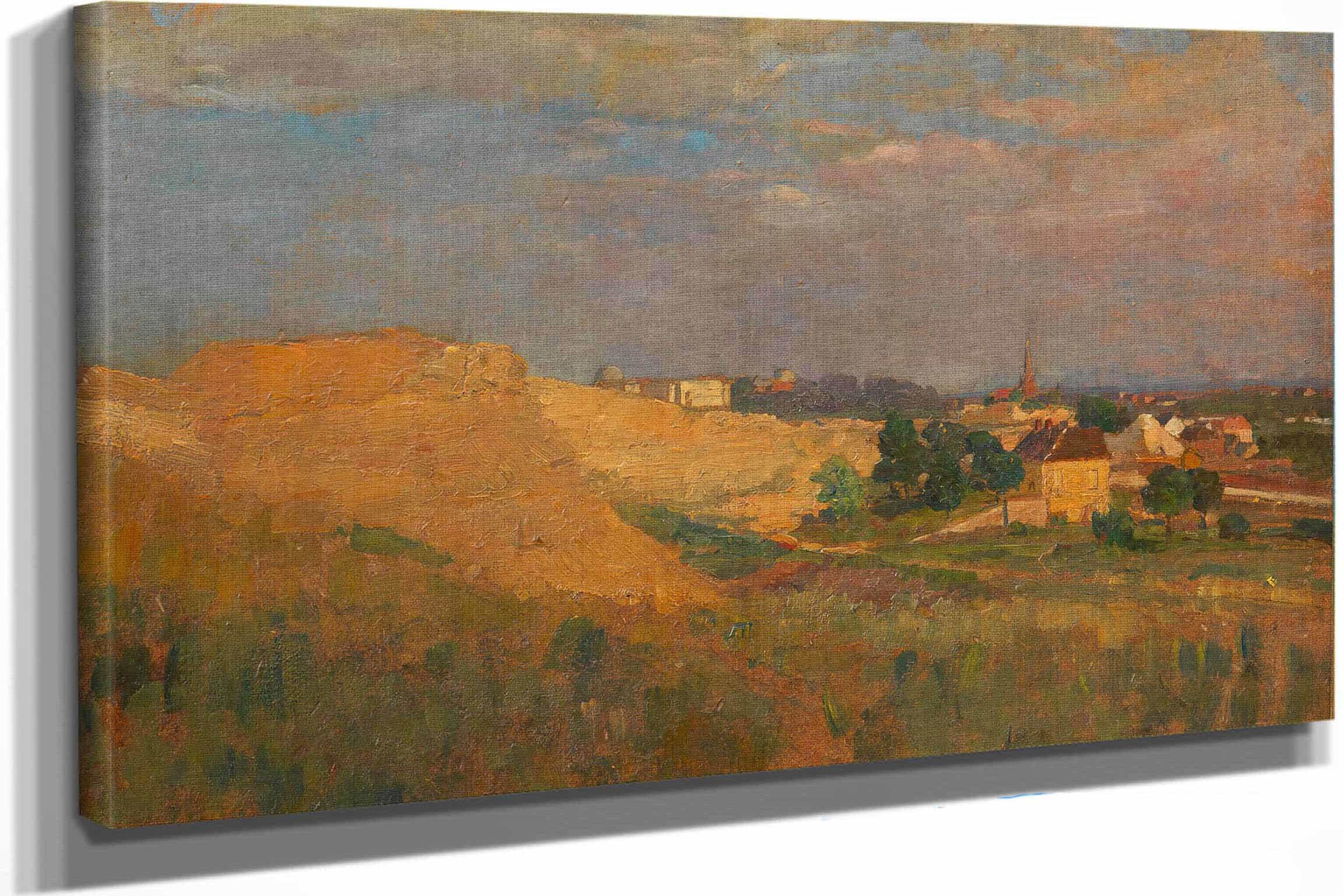 Blick Auf Wien Von Der Turkenschanze by Tina Blau