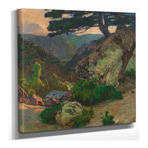 Blick In Die Klausen Bei Modling by Carl Moll