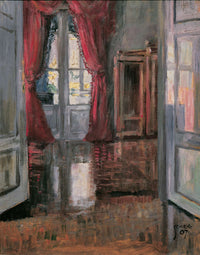 Blick In Die Wohnung Von Leopold Und Marie Czihaczek by Egon Schiele