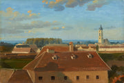 Blick Uber Das Schanzel Zum Augarten by Johann Peter Krafft